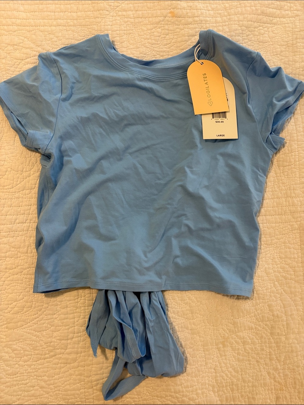 Blogilates Reversible Bow Back Tee